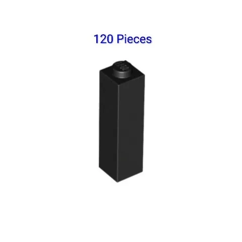 Lot of 120 Lego Black BRICK 1X1X3 6065496 Bulk 