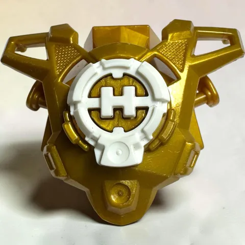 LEGO Hero Factory Gold Chest Armor White Hero Badge 92201 92199 Bionicle MOC