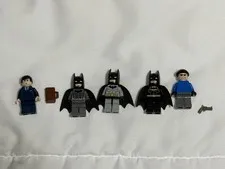 Lego Batman I Minifigures - 3 Classic Suits, Bruce Wayne, Freeze Henchman
