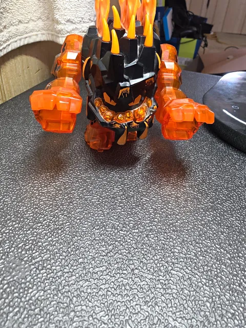 LEGO Power Miners Eruptorr Minifigure Good Condition Rock Monster