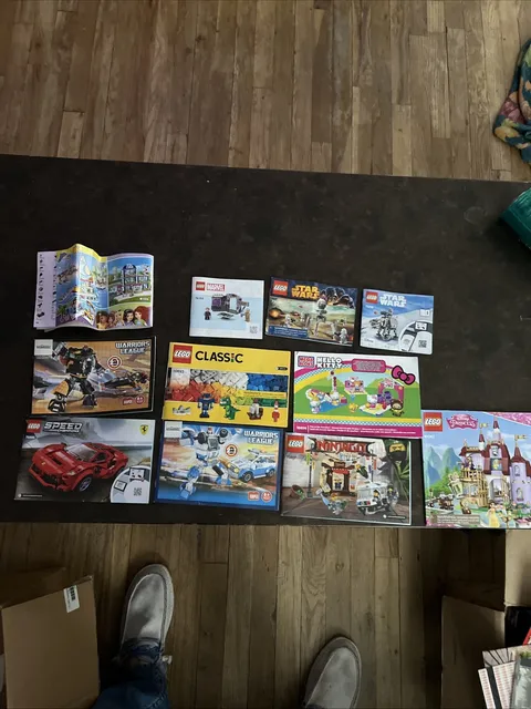 Lot Of 10 Lego Instruction Manuel’s Only 41067 Disney princess 70607 The Ninjago