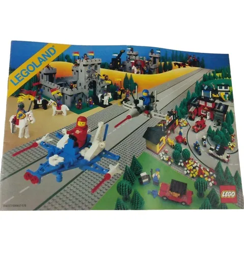 LEGOLAND® Insert 1984 Mail Order Flyer LEGO 23 Page Catalog 106517/106617-US