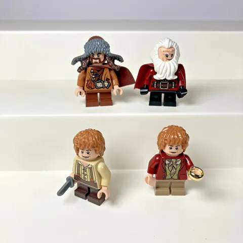 Lego Bofur Balin Bilbo Minifigures Dwarf 79003 79004 LOTR Hobbit LOT