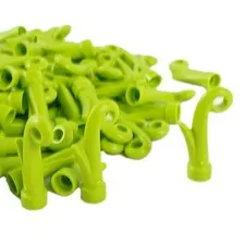 100 Pieces Lot LEGO® Plant Grass Stem 15279 1x1 With Curl Lime Green