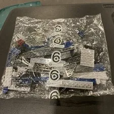 2011 THE LEGO GROUP BAG OF LEGOS #6 Bricks Blocks Parts Lot 3 Mystery Gray Blue