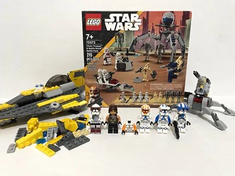 LEGO Star Wars clone wars lot with 75372 SEALED read description