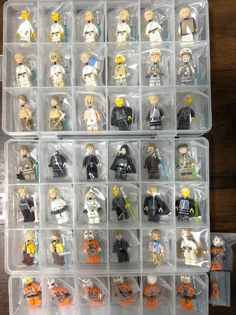 LEGO Minifigure Star Wars Luke Skywalker Lot Set Bulk Sale without Case