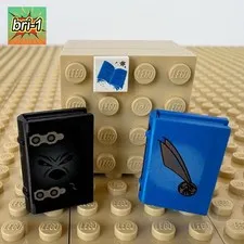 LEGO Harry Potter Chamber Secrets: 2 Spell Books + Tile 33009pb004, 3070px8 2002