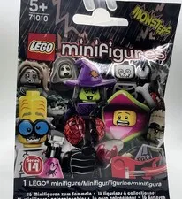 Retired Lego Minifigures Series 14 Monsters Lot Of 12 Sealed Blind Bags