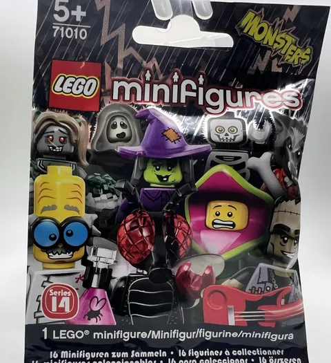 Retired Lego Minifigures Series 14 Monsters Lot Of 12 Sealed Blind Bags