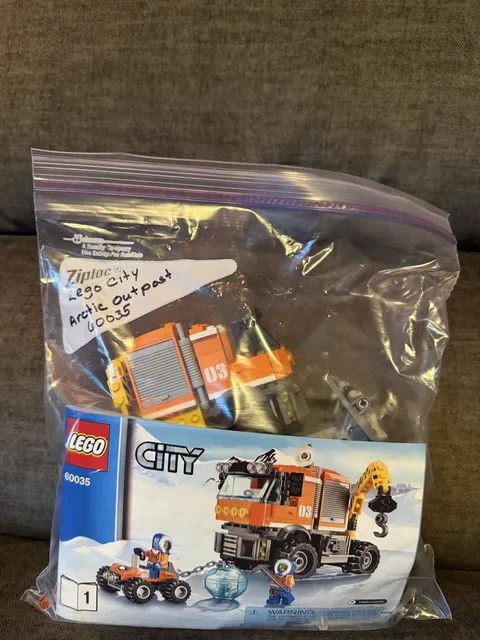 LEGO CITY: Arctic Outpost (60035), 99% Complete, Original Instructions, No Box