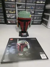 LEGO 75277 Star Wars Boba Fett Helmet Complete w / Manual And Instructions 