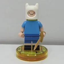 Lego Dimensions Adventure Time Finn the Human Minifigure Complete Sword Pristine