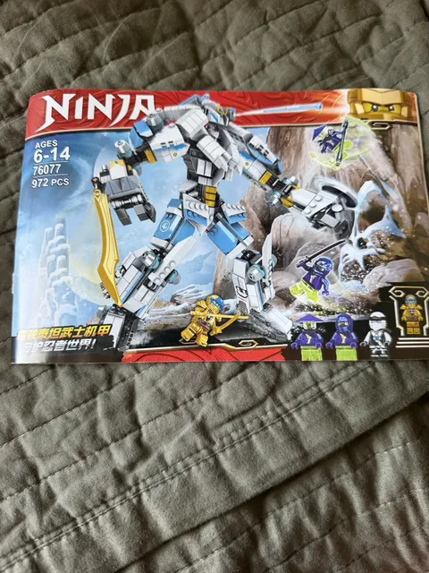 (Knock off) LEGO Ninjago 71738 Zane's Titan Mech - New Sealed Bags, instructions