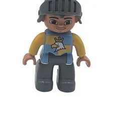 Duplo Lego Knight  Mini Figure Replacement Piece Part For The Castle 