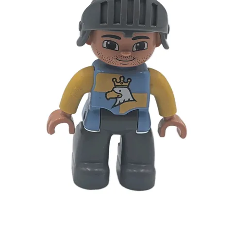 Duplo Lego Knight  Mini Figure Replacement Piece Part For The Castle 