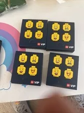 LEGO VIP Coasters Limited Edition 4 Boxes 16 Coasters Total