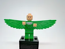 LEGO Marvel Minifigure - Vulture Green Costume Falcon Wings - SH0285 SET 76059