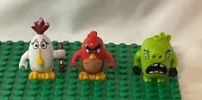 Lego Angry Birds Minifigure Lot of 3 Piggy Red Matilda Minifigs authentic