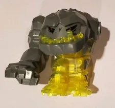 Lego Power Miners Crystal Rock Monster Minifigure 8963 Geolix Minifig One Arm