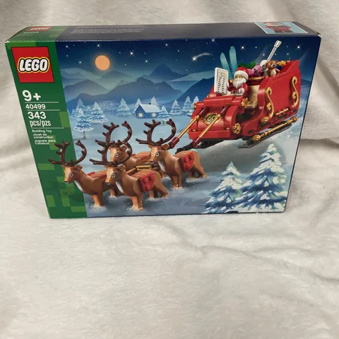 Brand New Sealed LEGO Seasonal Santa's Sleigh 40499