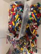 LEGO Bulk Lot of 2 Pounds Bricks Parts and Pieces Clean Genuine 2 Lbs Grab Bag