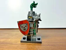 LEGO Series 15 Frightening Knight Minifigure 71011 Castle CMF Complete Stand