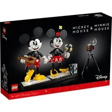 LEGO Disney 43179 Mickey Mouse & Minnie Mouse Collectible Building Set