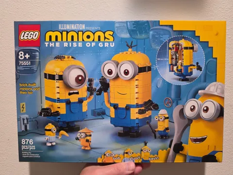 LEGO Minions: Brick-Built Minions and Their Lair (75551) - New & Sealed