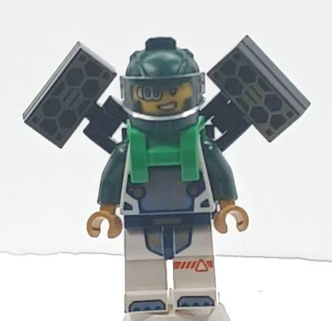 LEGO minifigure, CITY/TOWN, cty1696, Astronaut - Male