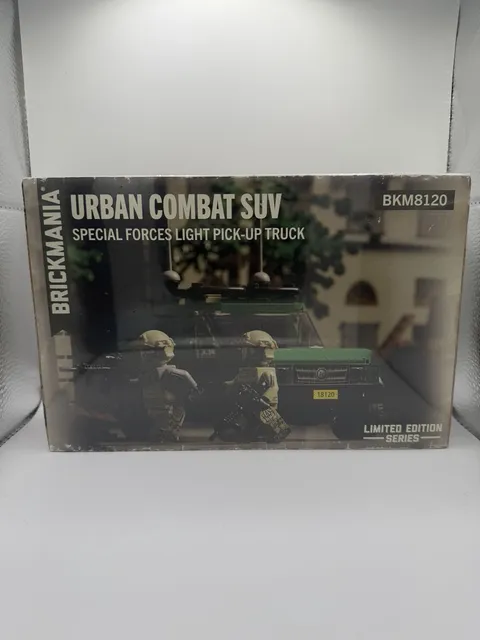 Brickmania Special Forces Urban Combat SUV Brand New & Sealed
