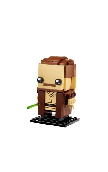 New LEGO Star Wars Qui-Gon Jinn Brickheadz from set 40676 The Phantom Menace