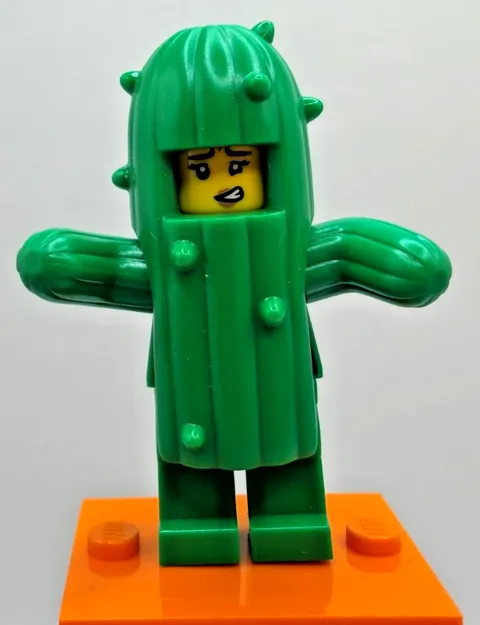 LEGO (71021) CMF Series 18 Cactus Girl Minifigure col18-11 Complete New