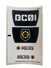 NEW LEGO | Sticker Sheet for Set 70802 The Lego Movie Bad Cop's Pursuit