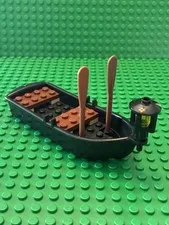 LEGO Pirates of the Caribbean Whitecap Bay Black Row Boat Oars 14 x 5 x 2 2551