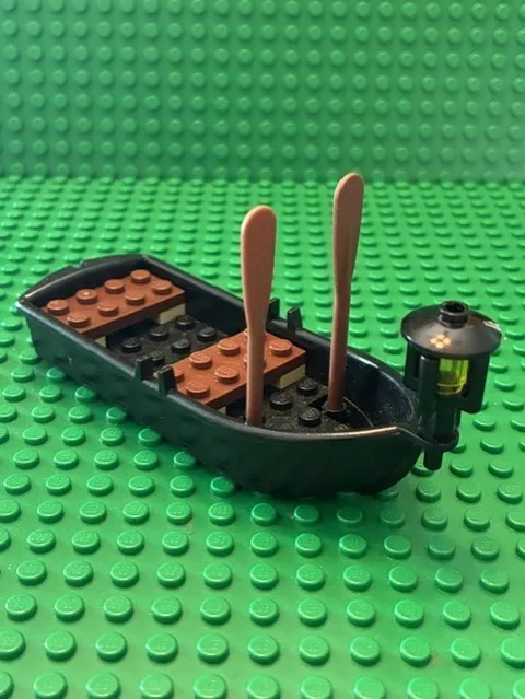 LEGO Pirates of the Caribbean Whitecap Bay Black Row Boat Oars 14 x 5 x 2 2551