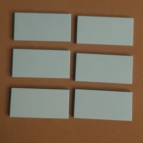 LEGO 87079 Tile 2 x 4 Light Bluish Gray x6 Genuine