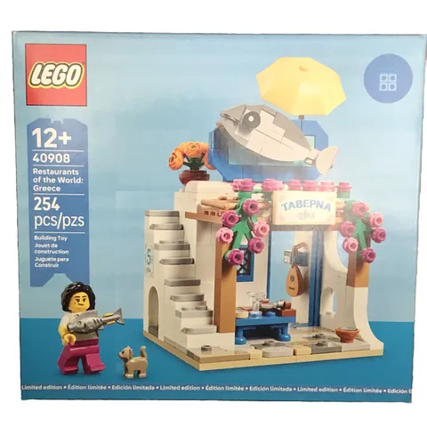 LEGO Restaurants of the World Greece 40908 Limited Edition NEW
