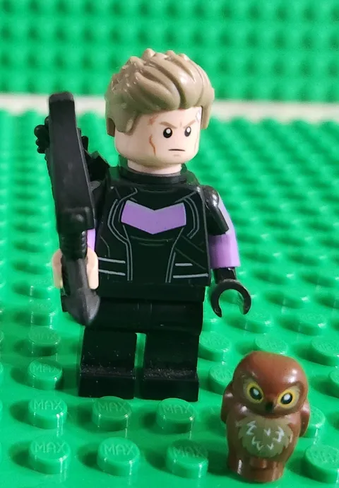 Hawkeye Marvel Superheroes Lego Minfigure Authentic