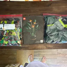 LEGO Botanical Collection Bird of Paradise Set 10289 with Manual
