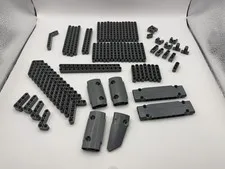 LEGO Technic Builder’s Pack – Dark Bluish Gray Mixed Beams & Connectors - 79pcs