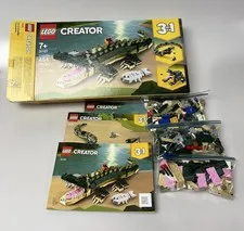 Lego 31121 Creature Crocodile Snake Frog Complete Set Bagged & Box Adult Owned 