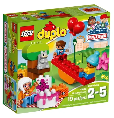 LEGO DUPLO 10832 Town Birthday Picnic Retired 100% Complete Set/Birthday Gift