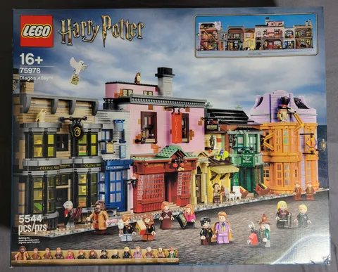 BRAND NEW LEGO Harry Potter Diagon Alley 75978 Factory Sealed - Retired & Rare