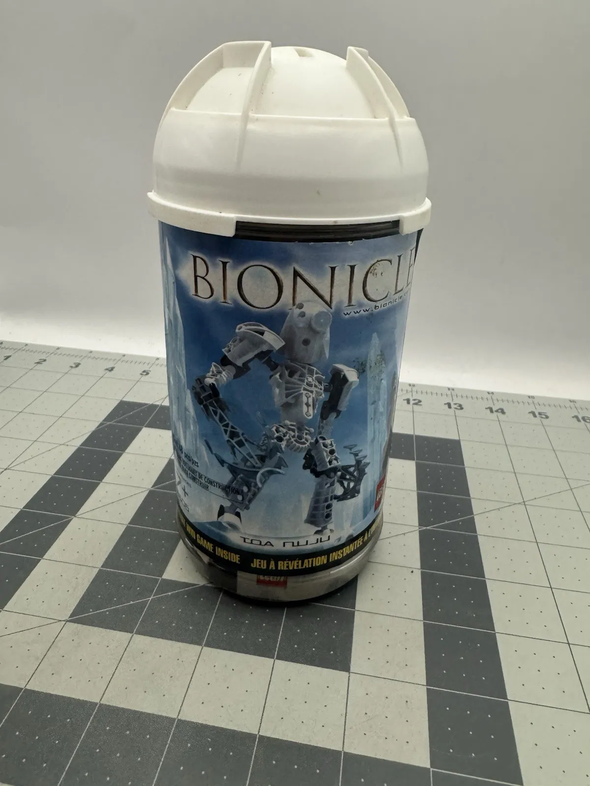 LEGO Bionicle Toa Metru Nuju (8606) w/ Instructions and Canister 100% Complete