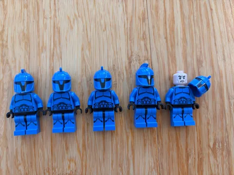 LEGO Star Wars Senate Commando Lot of FIVE (NEW)