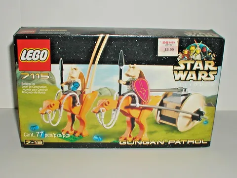 LEGO Star Wars: Gungan Patrol (7115) New, Sealed Box
