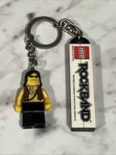 Lego Minifigure Keychain Rockband 852889