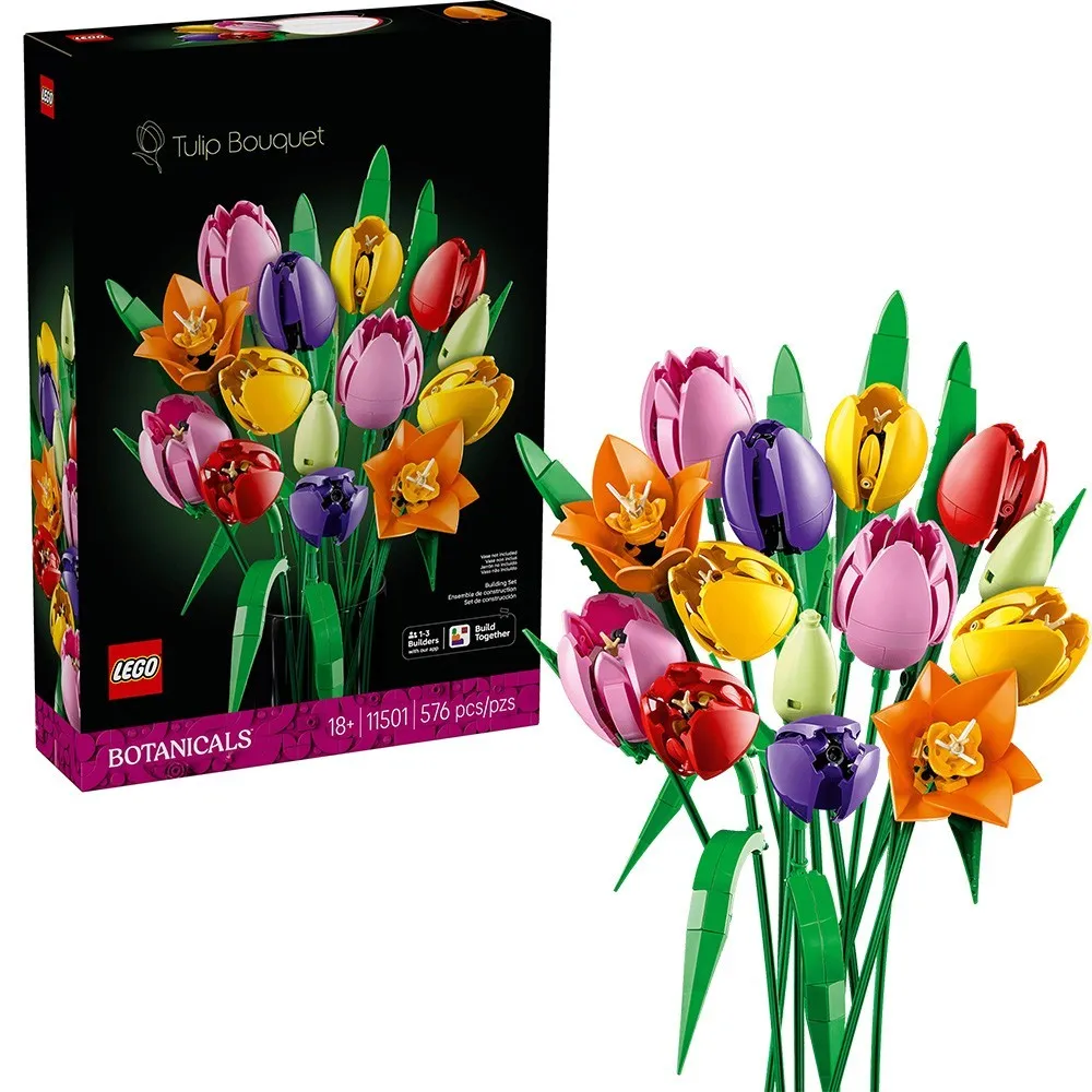 LEGO Botanicals Tulip Bouquet 11501 576pc New