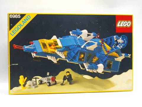 LEGO 6985 Cosmic Fleet Voyager 1986 Vintage Classic Space 393 pcs 4 Minifigs